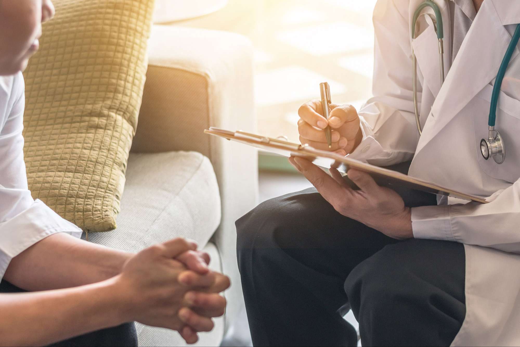 functional medicine consultation with patient