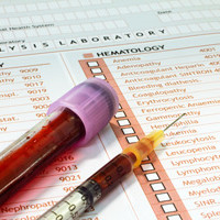 blood testing report and analysis equipment